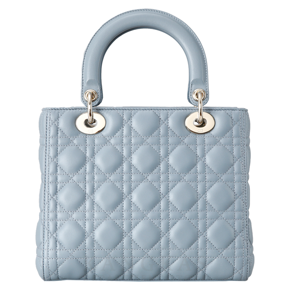 CHRISTIAN DIOR(USED)크리스찬디올 레이디디올 미듐 스카이블루